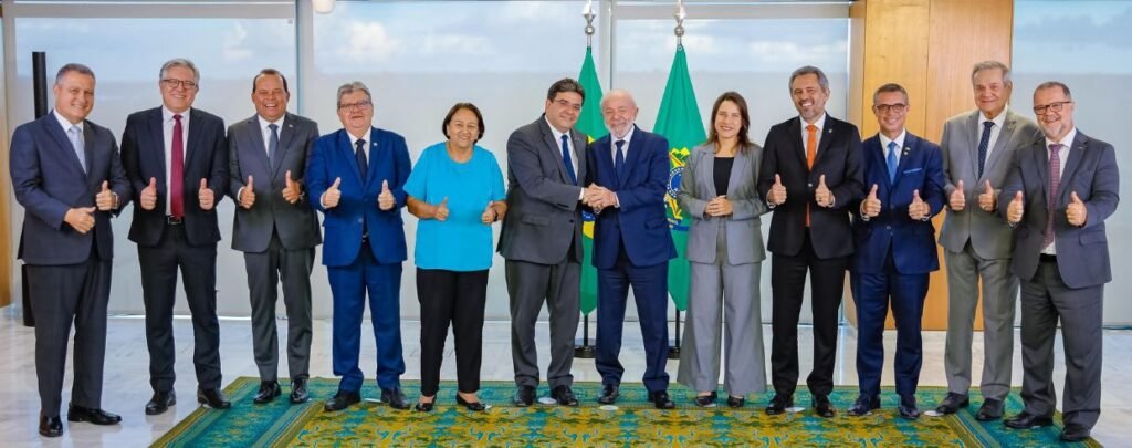 Presidente Lula reafirma apoio ao Nordeste e trata de energias renováveis em reunião com governadores