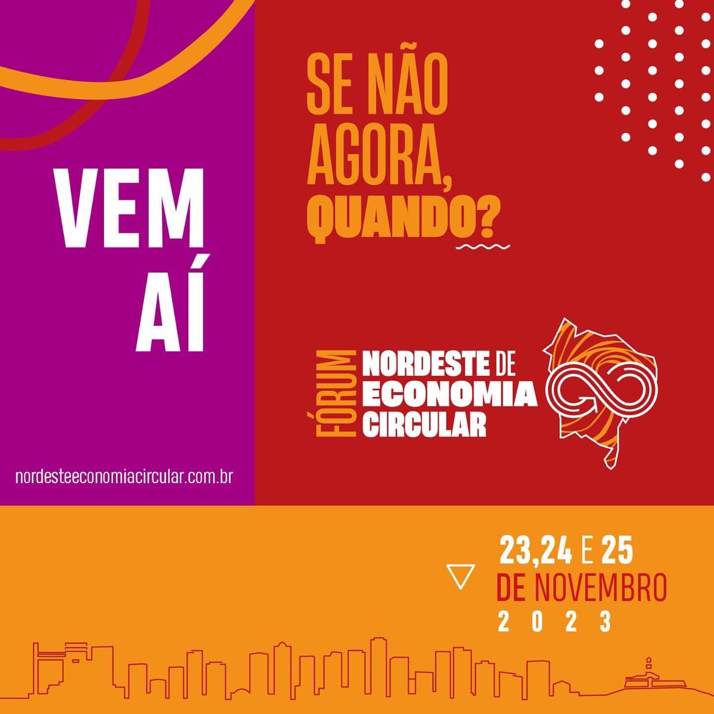 Salvador recebe o I Fórum Nordeste de Economia Circular