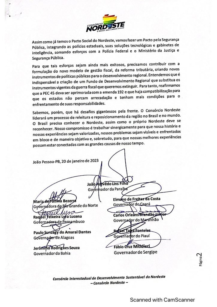 Carta de João Pessoa