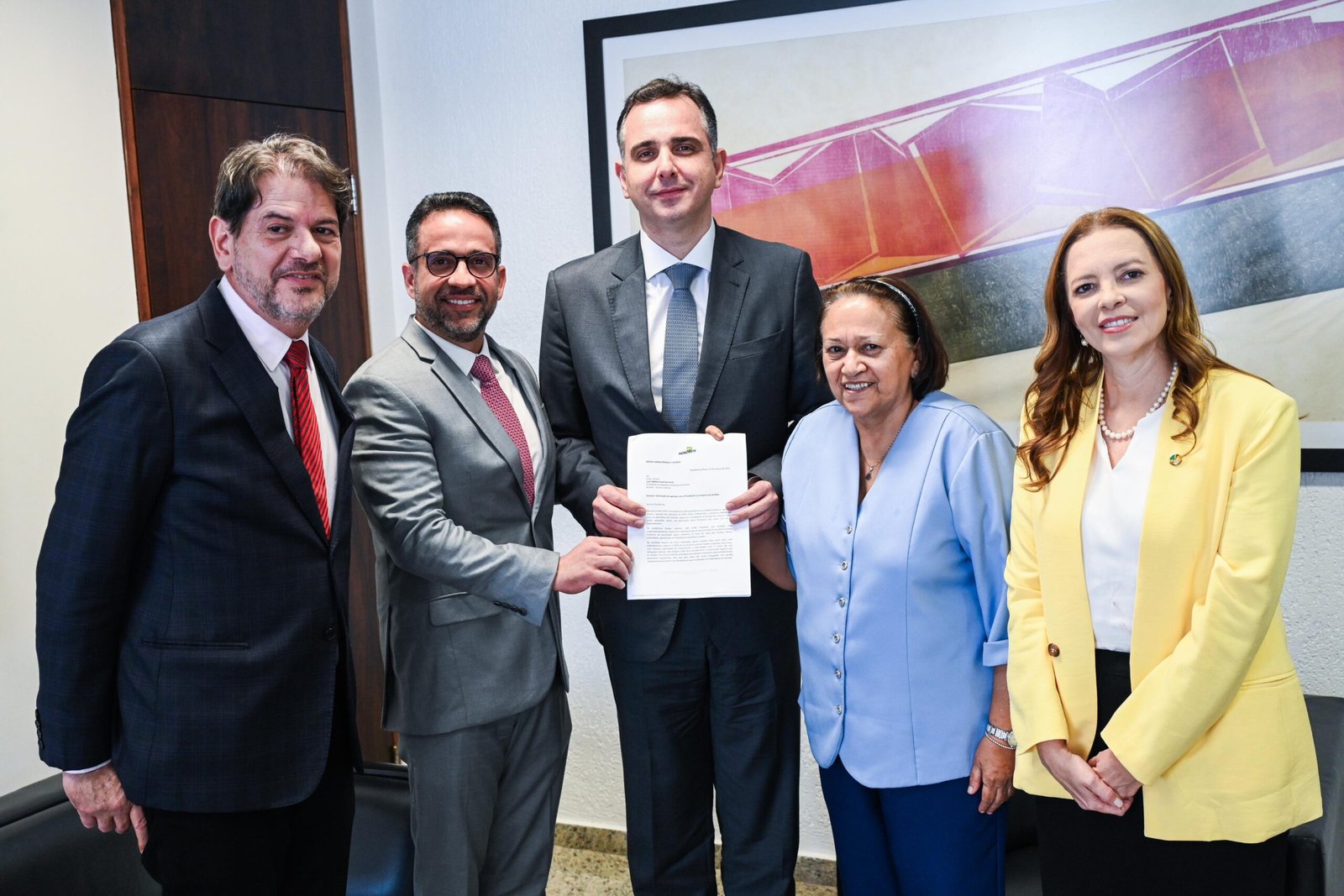 Consórcio Nordeste se reúne com presidente do Senado Federal para tratar de Reforma Tributária