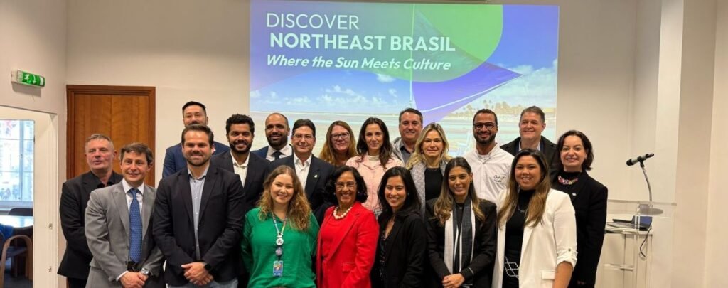 Consórcio Nordeste e Embratur promovem workshop em Londres para fortalecer o turismo internacional no Nordeste