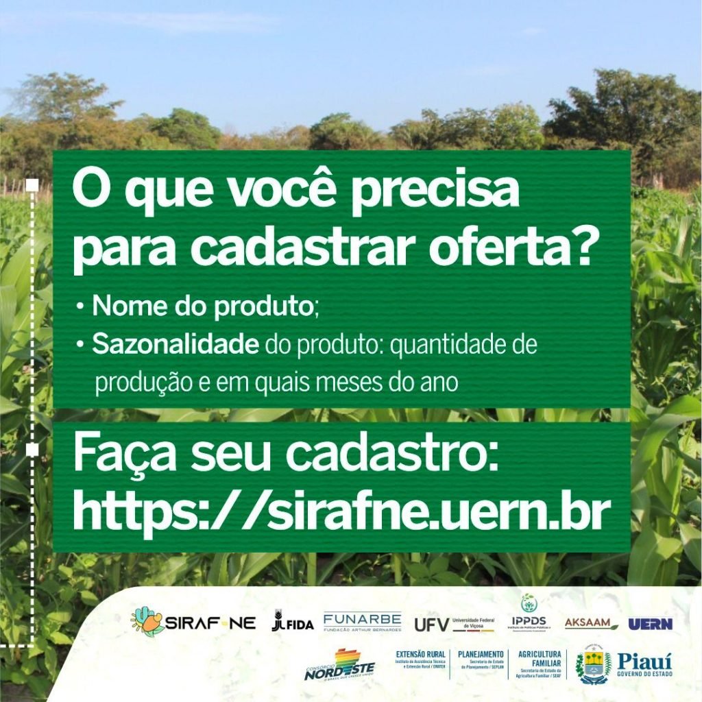 Consorcio Nordeste lança plataforma que otimiza a comercialização de produtos da Agricultura Familiar