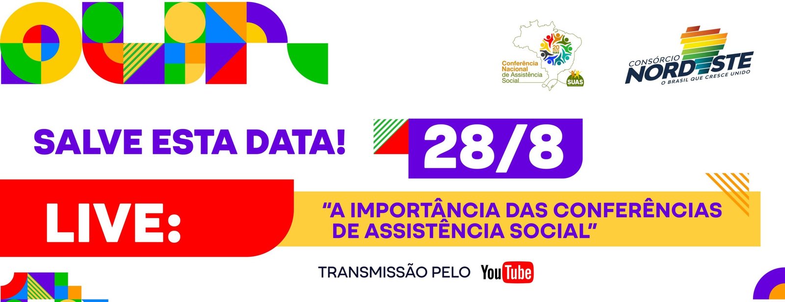 Consórcio Nordeste promove live para fortalecer a Assistência Social na região