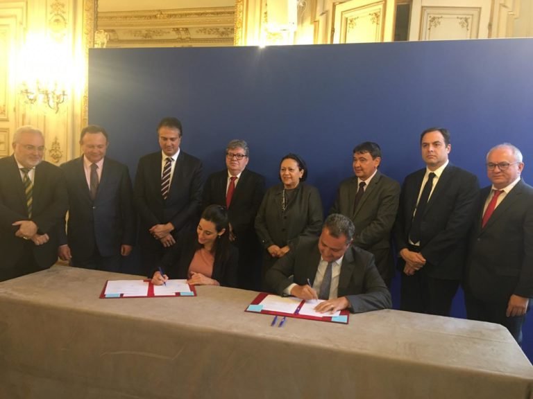 Governadores do Nordeste e França reforçam cooperação na área ambiental com carta de intenções