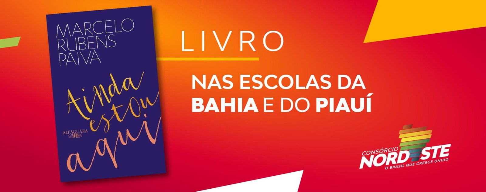 Livro 'Ainda Estou Aqui' nas escolas da Bahia e do Piauí