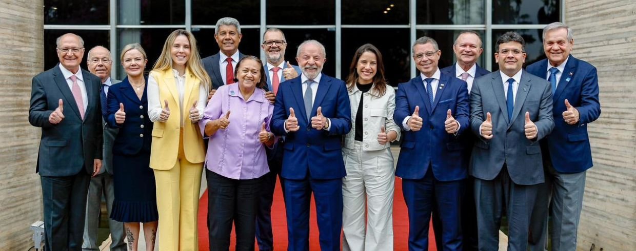 Governadores do Nordeste se reúnem com Lula para discutir “tarifaço” dos EUA e defender economia regional