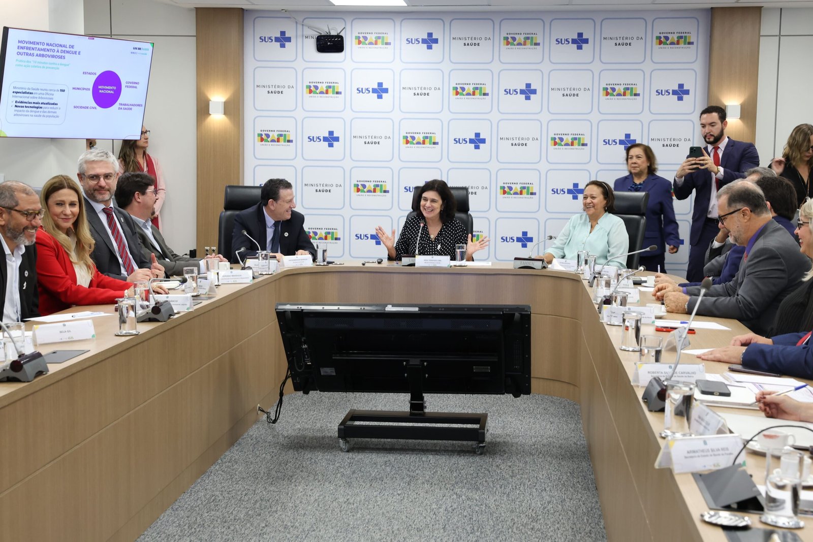 Governadores do Consórcio Nordeste participam do lançamento do Plano de Ação para combater arboviroses