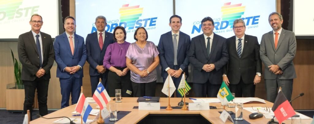 Governadores e Governadoras do Nordeste recebem Hugo Motta e reforçam pautas importantes para a região