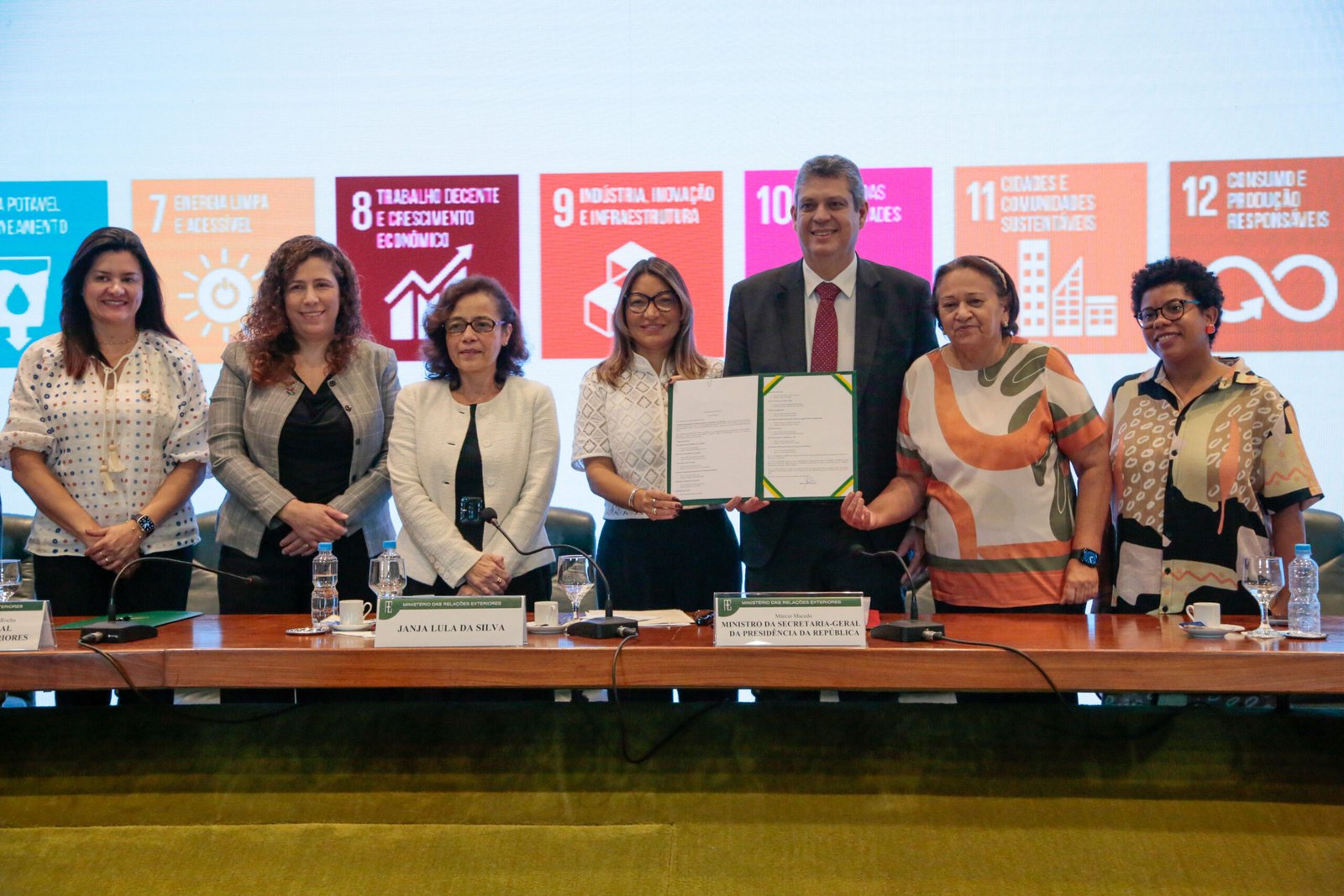 Fátima Bezerra participa da Instalação da CNODS em Brasília